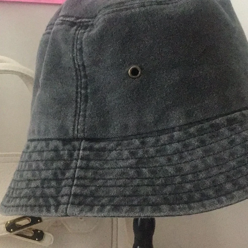 Lightweight denim bucket hat